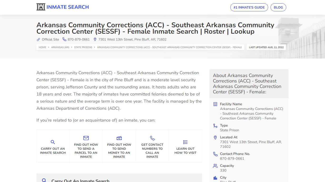 Arkansas Community Corrections (ACC) - inmate-search.online